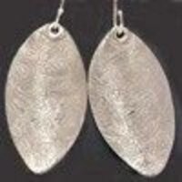 Metal Clay Earrings