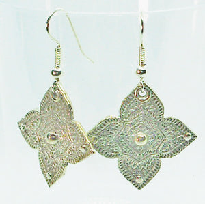 Mendhi Star earrings, large