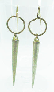 Glass Dagger earrings
