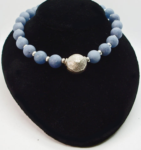 Mandala Bead & Blue glass